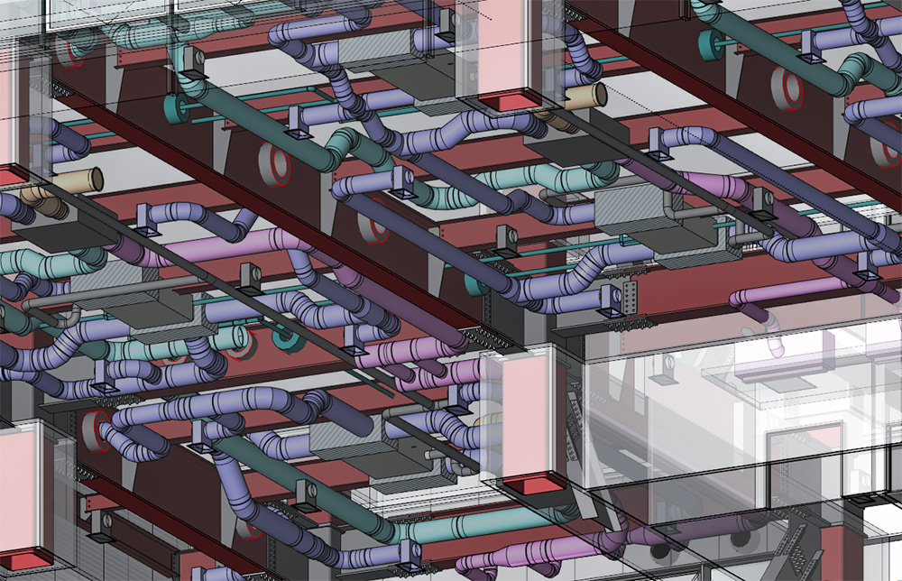 BIMソフト『Revit』に統合させた『統合BIMモデル』